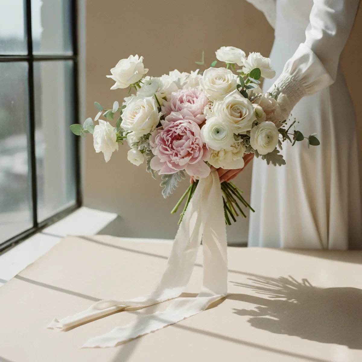 Bridal Hand-Tied Bouquet — Austin bouquet delivery ($185 - $325)