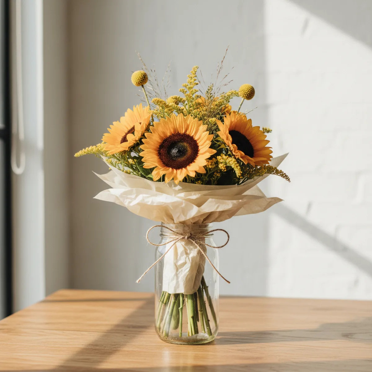 Sunflower Summer Bouquet — Austin bouquet delivery ($55 - $95)